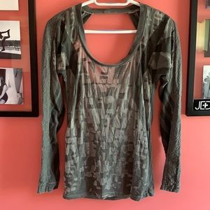 Grey Diesel long sleeve